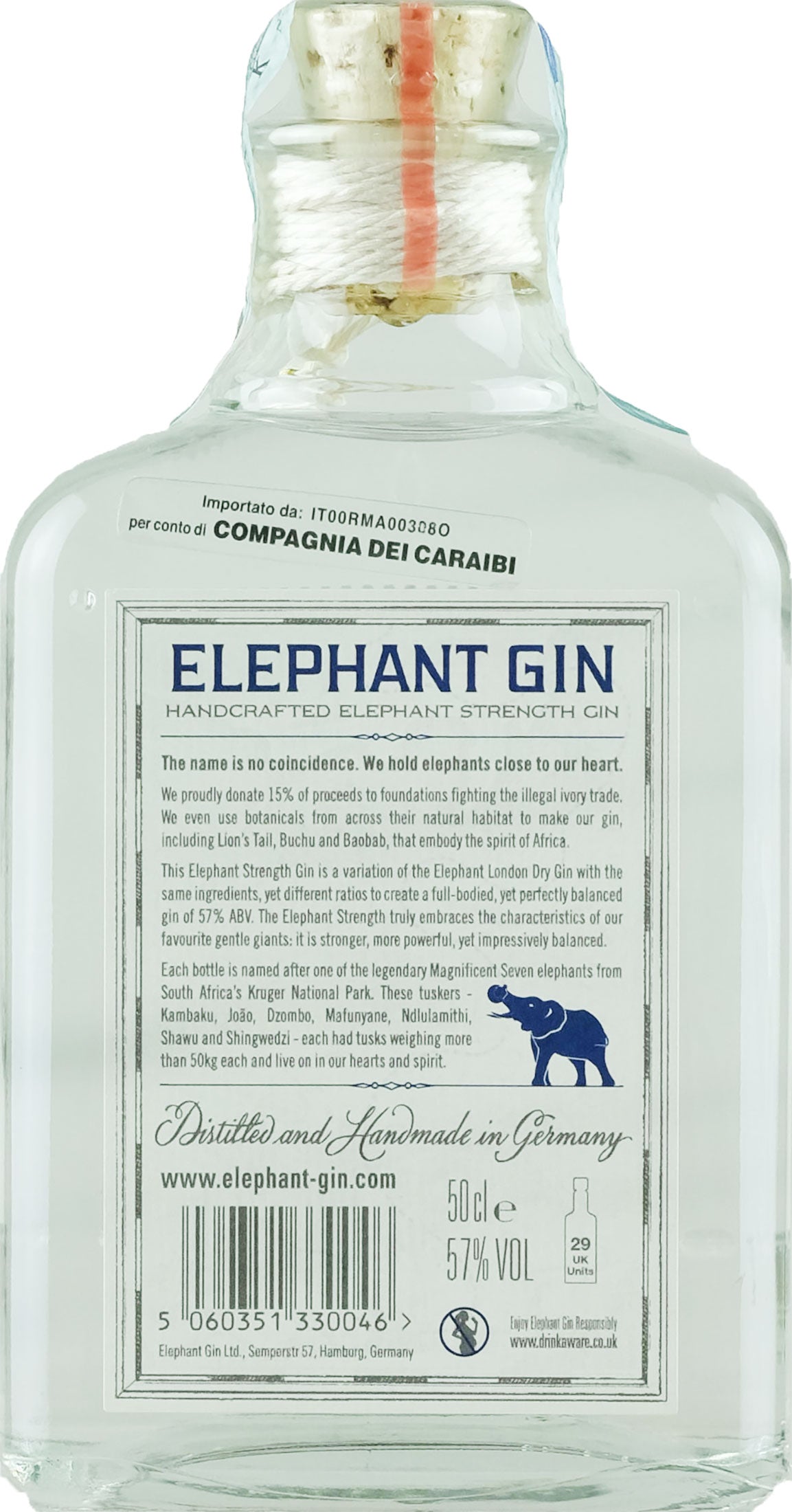 Elephant Navy Strength Gin 0.5L