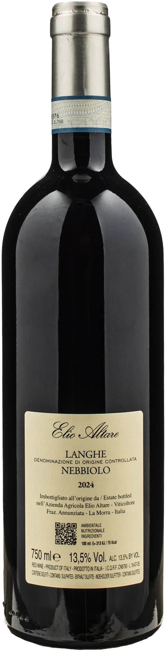 Altare Elio Langhe Nebbiolo 2024