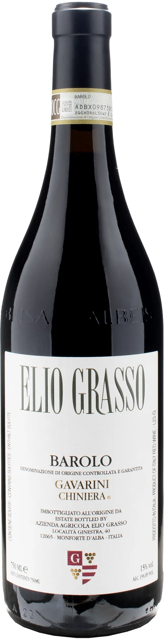 Elio Grasso Barolo Gavarini Chiniera 2020