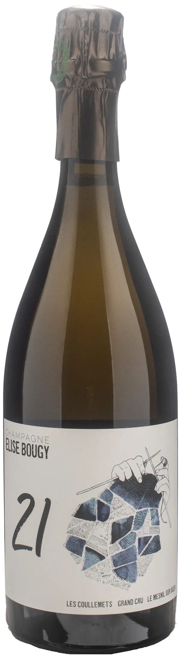 希少品　Elise Bougy - Les Coullemets 19 Elise Bougy Champagne Grand Cru Les Coullemets Brut Nature Blanc