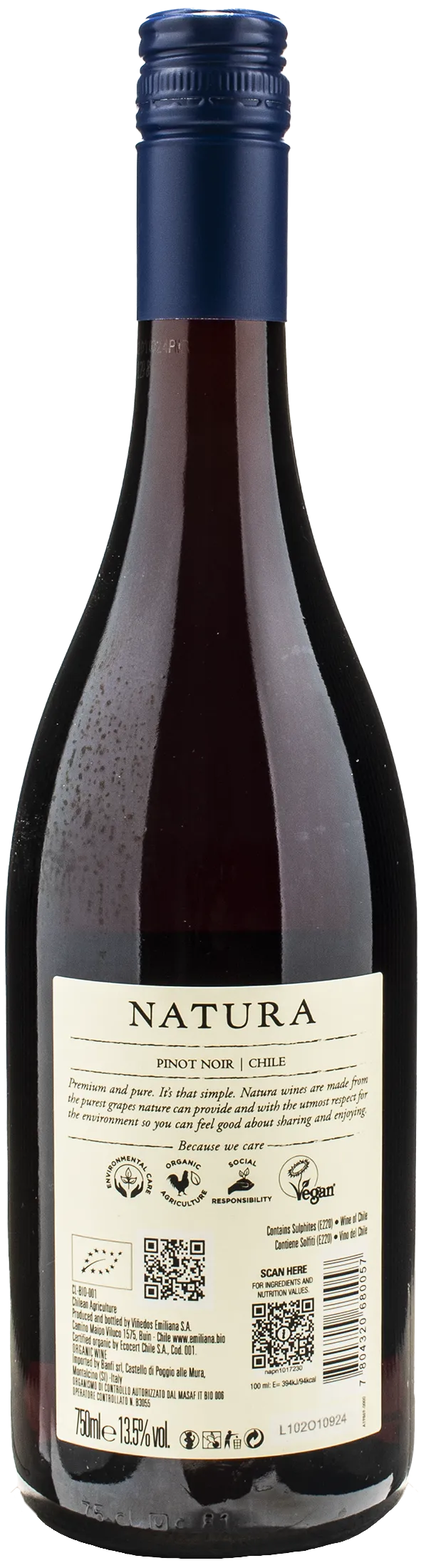 Emiliana Natura Pinot Nero 2023