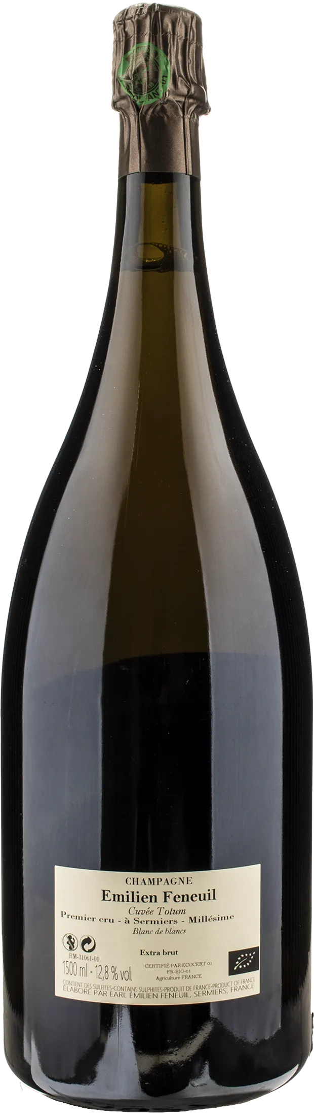 Emilien Feneuil Champagne 1er Cru Cuvee Totum Extra Brut Magnum 2019