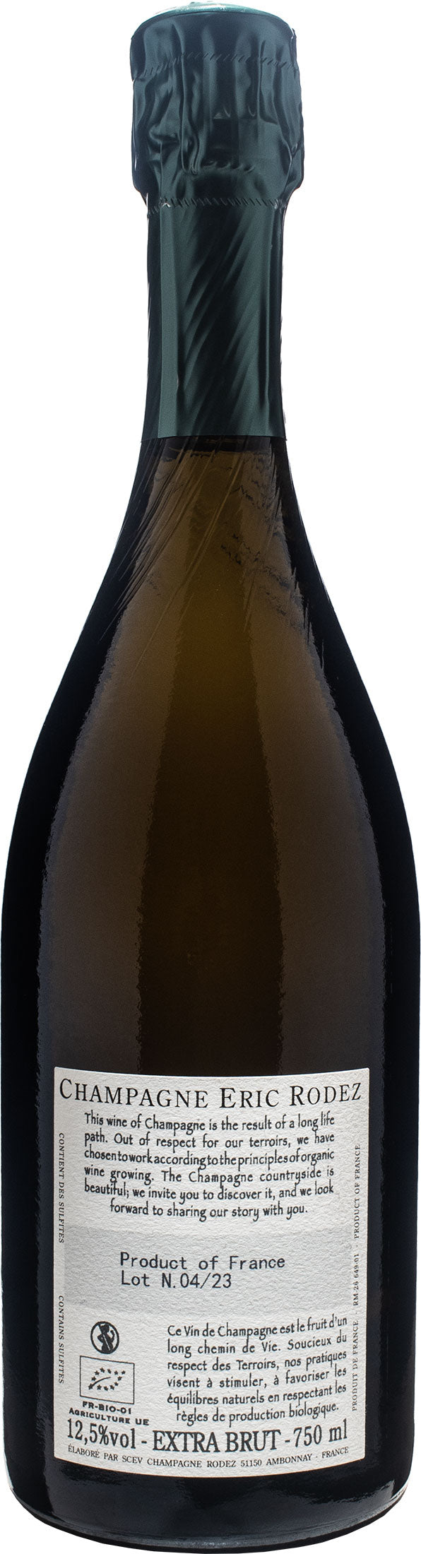 Eric Rodez Champagne Ambonnay Grands Vintage Grand Cru Extra Brut