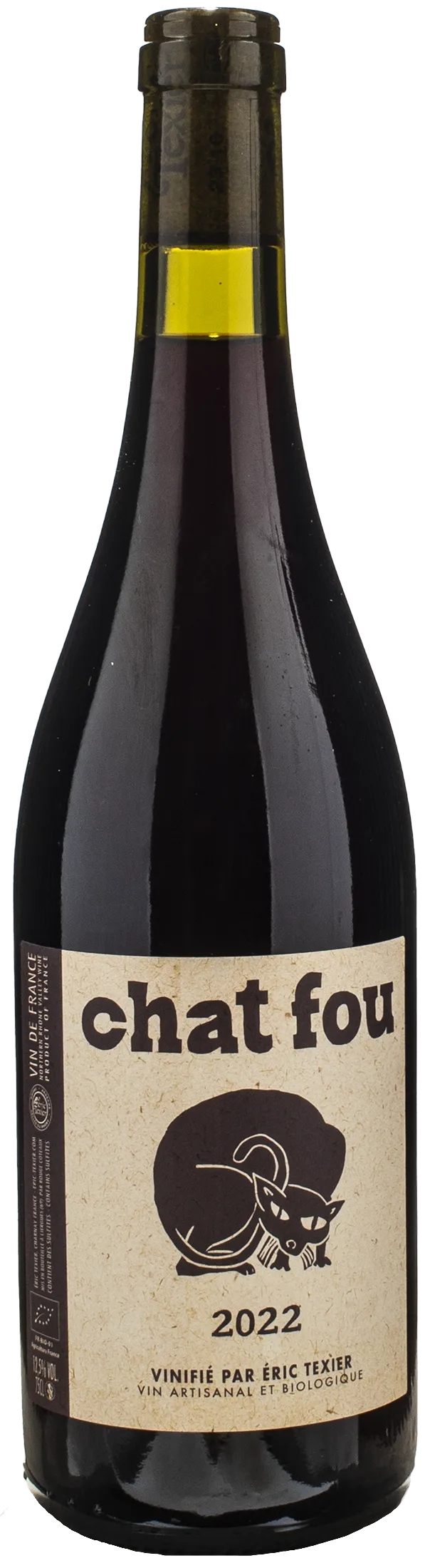 Eric Texier Cotes du Rhone Chat Fou 2022