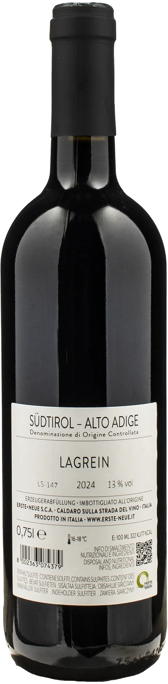 Erste Neue Alto Adige Lagrein 2024