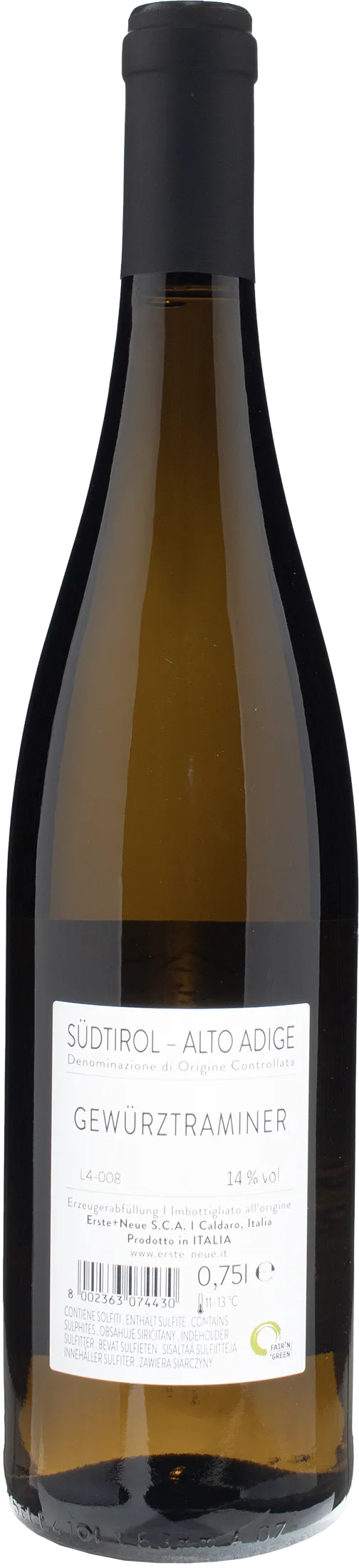 Erste Neue Gewurztraminer 2023