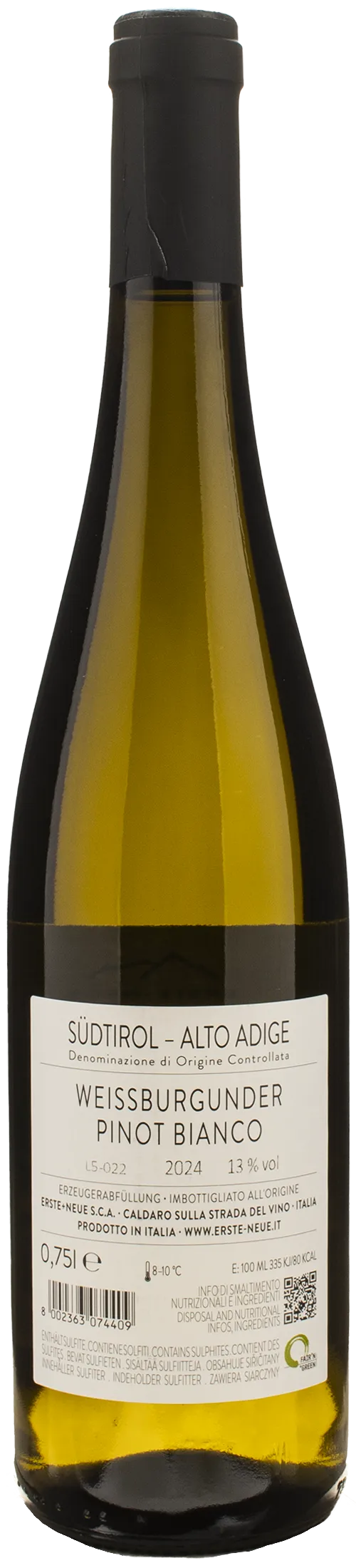 Erste Neue Pinot Bianco 2024