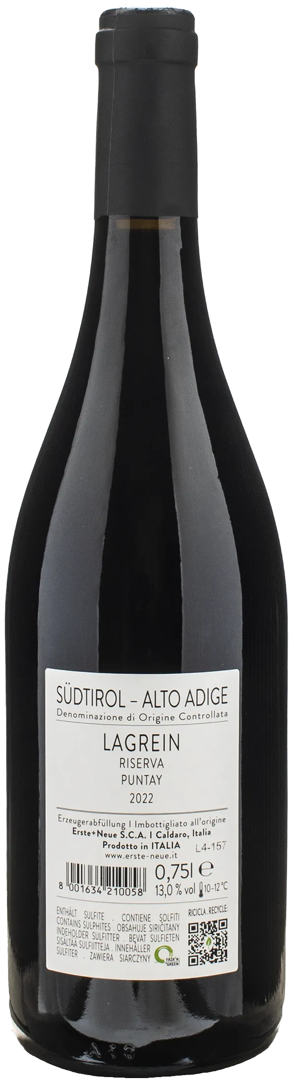 Erste Neue Puntay Lagrein Riserva 2022