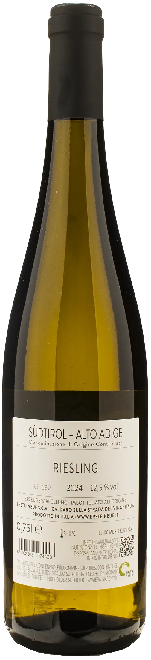 Erste Neue Riesling 2024