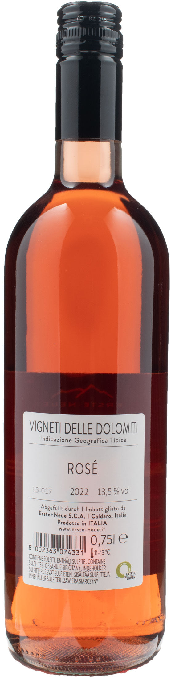 Erste Neue Rosé Black Peak 2022