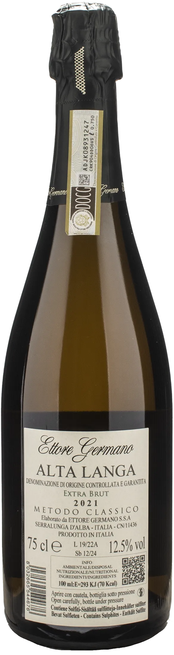 Ettore Germano Alta Langa Extra Brut 2021