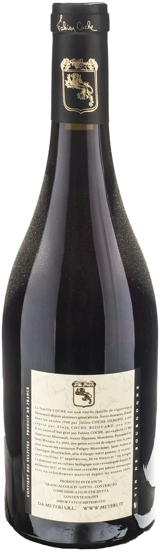 Fabien Coche Bourgogne Cote d'Or Pinot Noir 2022