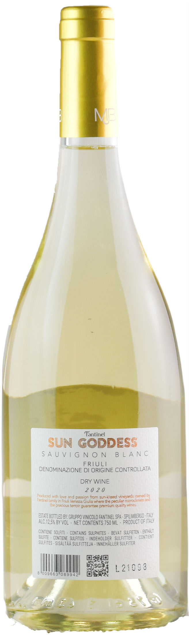 Fantinel Sauvignon Sun Goddess 2020