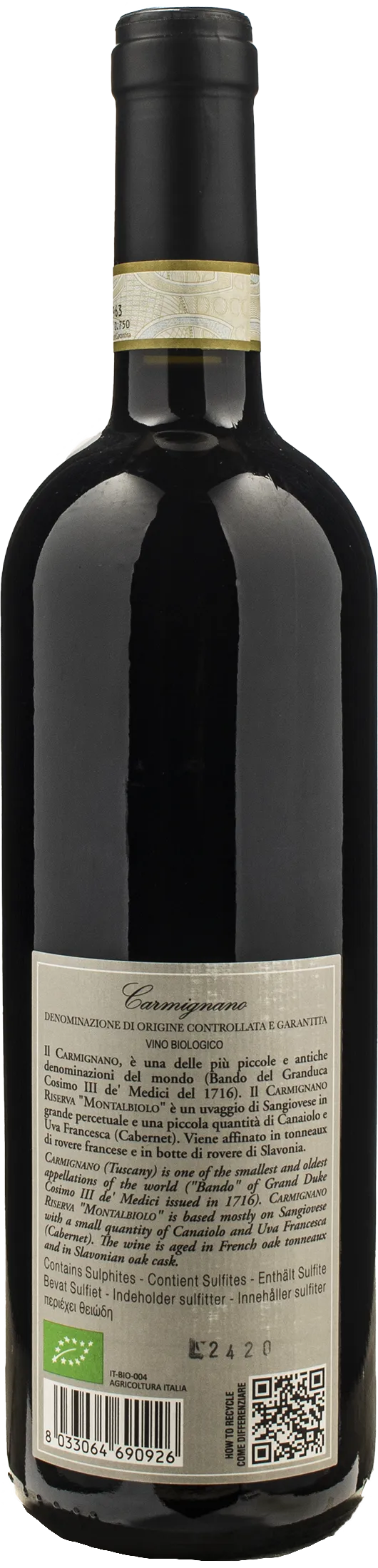 Fattoria Ambra Carmignano Riserva Montalbiolo 2021