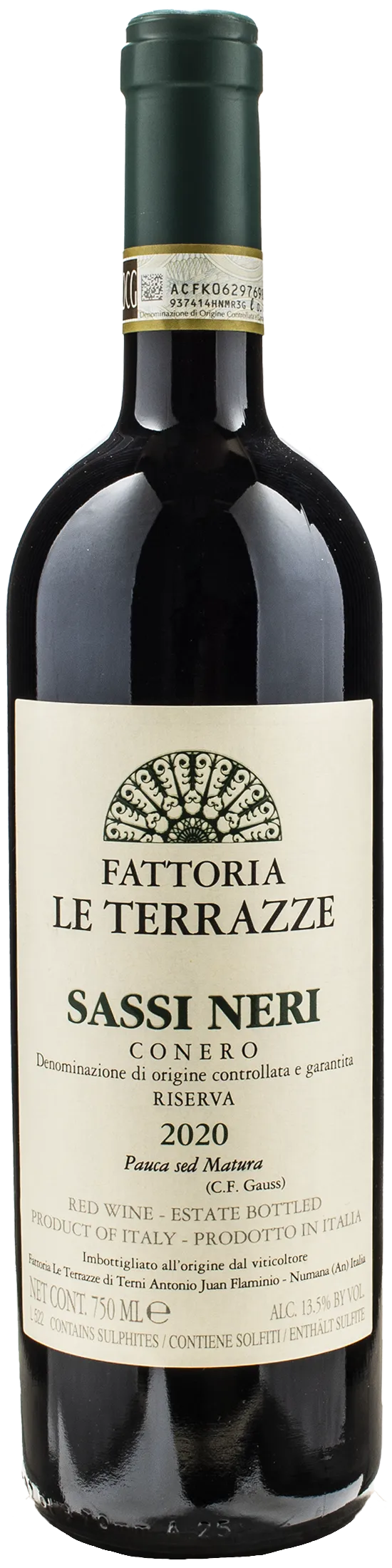 Fattoria Le Terrazze Conero Sassi Neri Riserva 2020