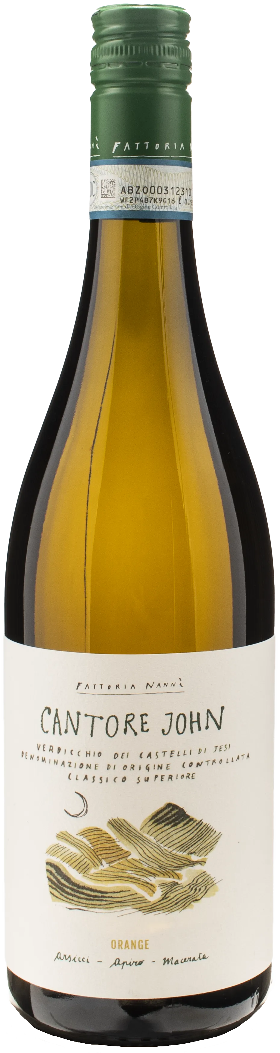 Fattoria Nanni Verdicchio dei Castelli di Jesi Classico Superiore Cantore John 2021