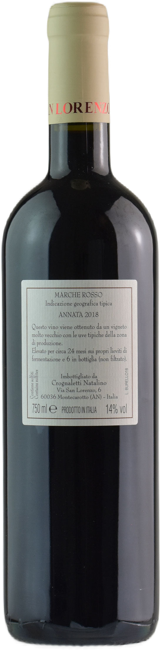 Fattoria San Lorenzo Burello 2018