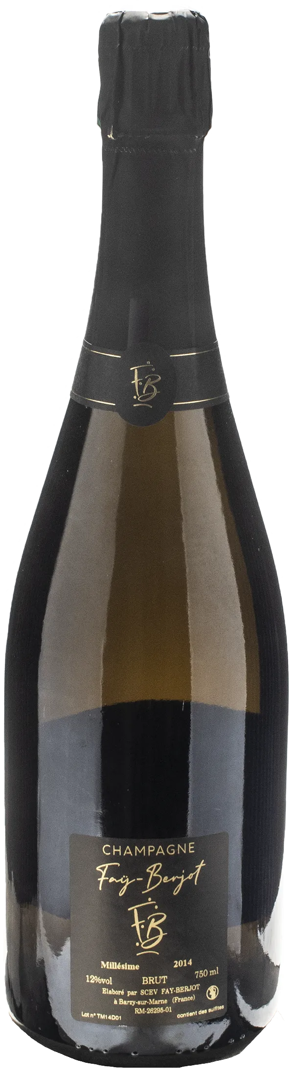 Fay Berjot Champagne Millesime Brut 2014