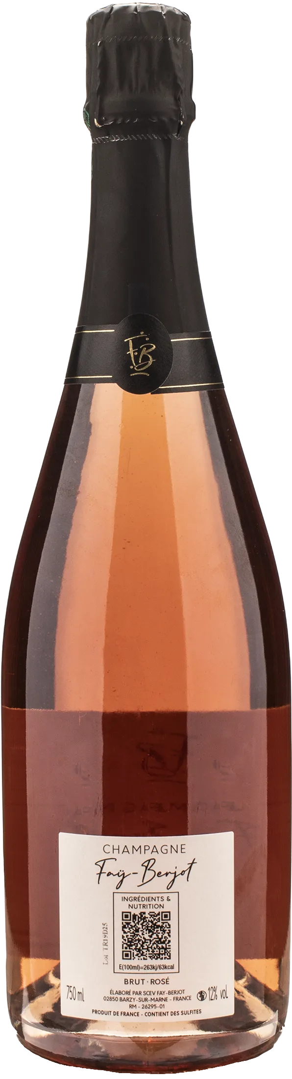 Fay Berjot Champagne Rosè Brut