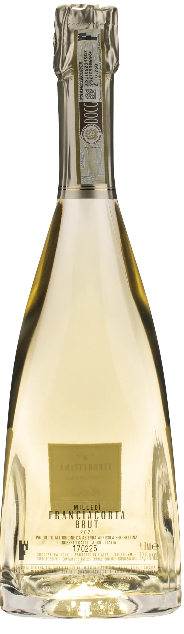 Ferghettina Franciacorta Milledi Brut 2021