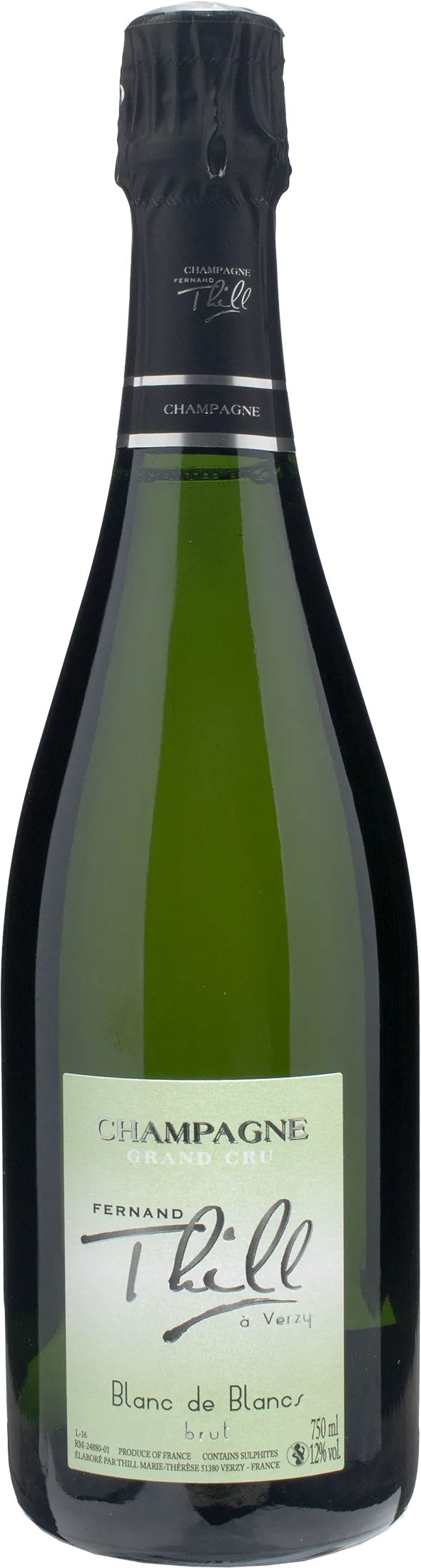 Fernand Thill Champagne Grand Cru Blanc de Blancs Brut