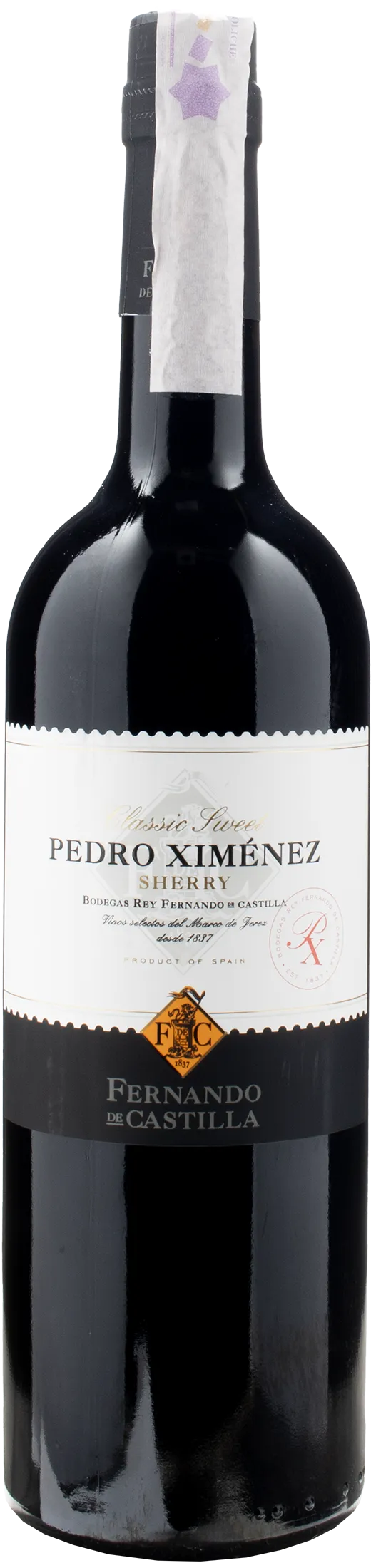 Fernando de Castilla Pedro Ximenez Sherry Sweet Solera 0.75L