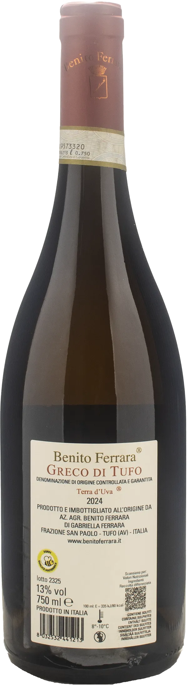 Benito Ferrara Greco di Tufo Terra d'Uva 2024