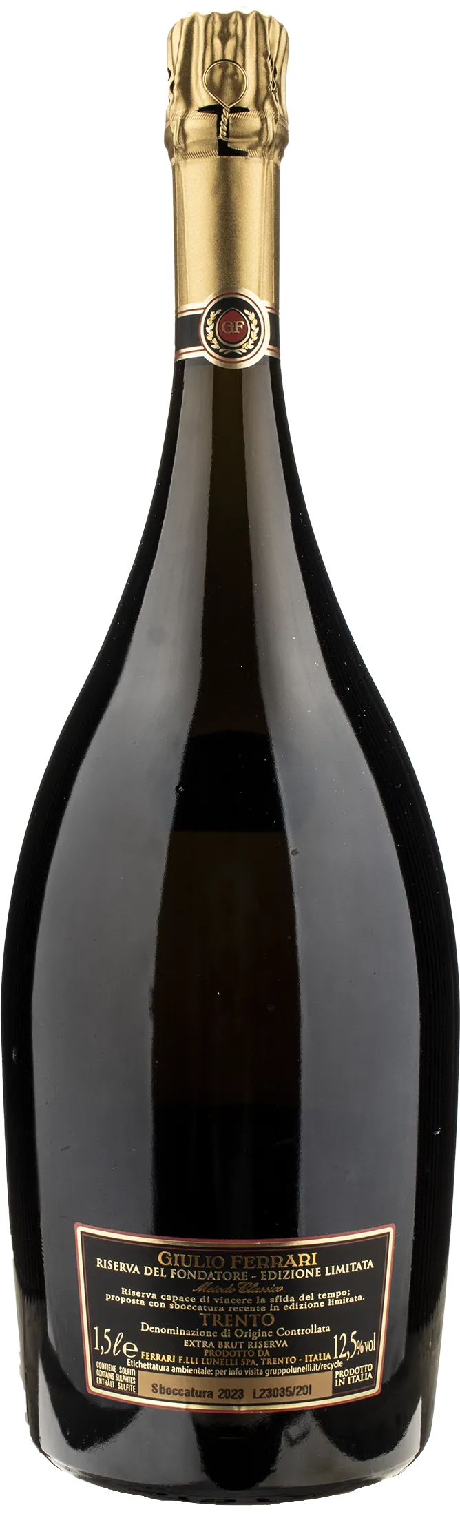 Ferrari Giulio Ferrari Riserva del Fondatore Edizione Limitata Extra Brut Magnum 2002