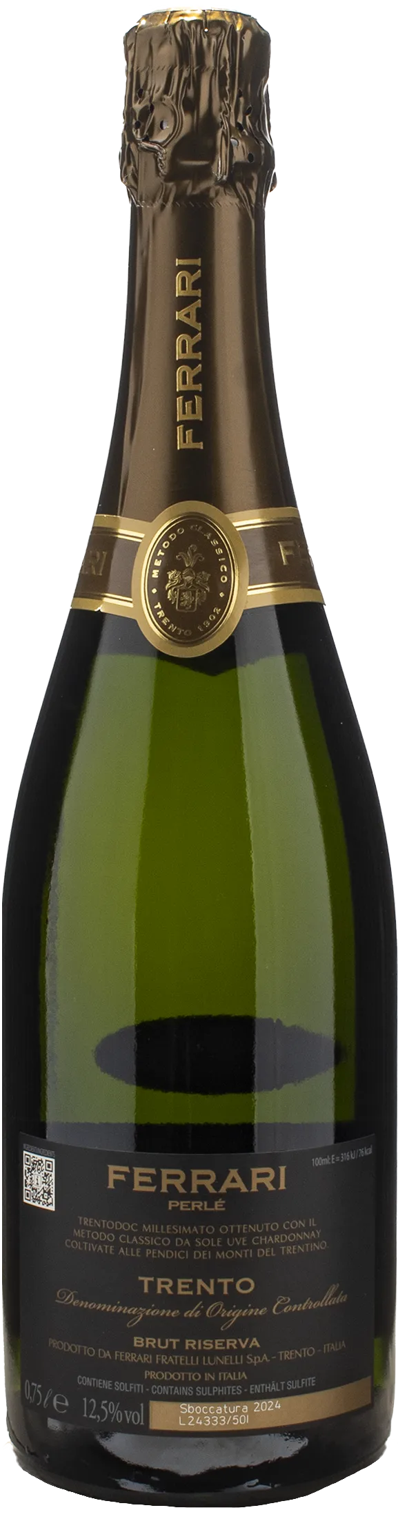 Ferrari Trento Perle Brut Riserva 2018