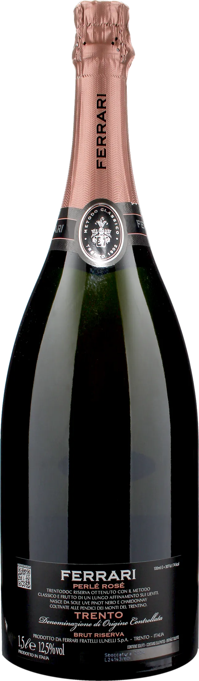 Ferrari Trento Perle Rosè Brut Riserva Magnum 2017