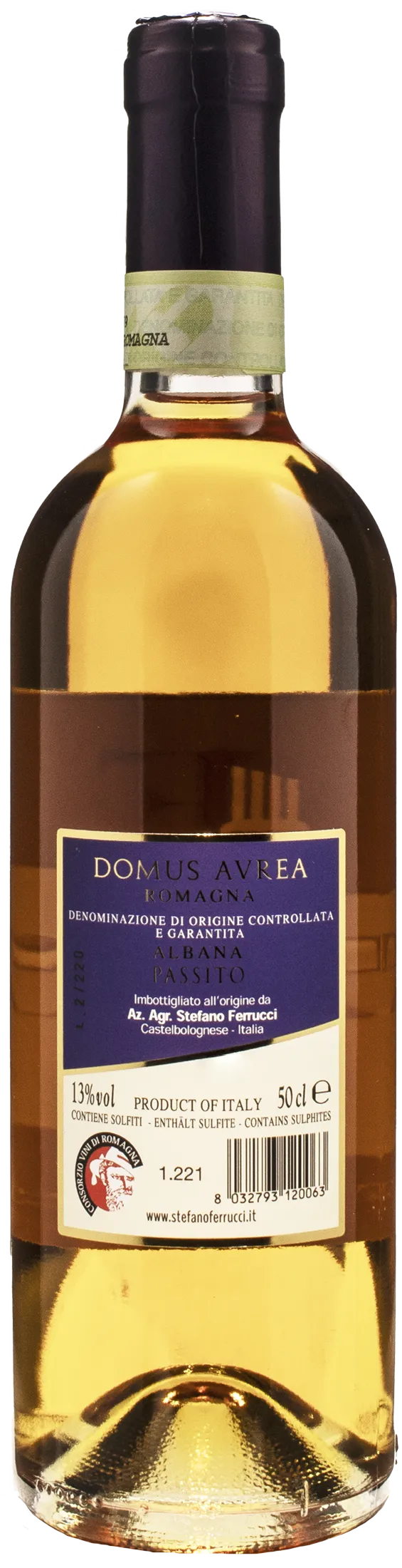 Ferrucci Albana Passito Domus Aurea 0.5L 2020