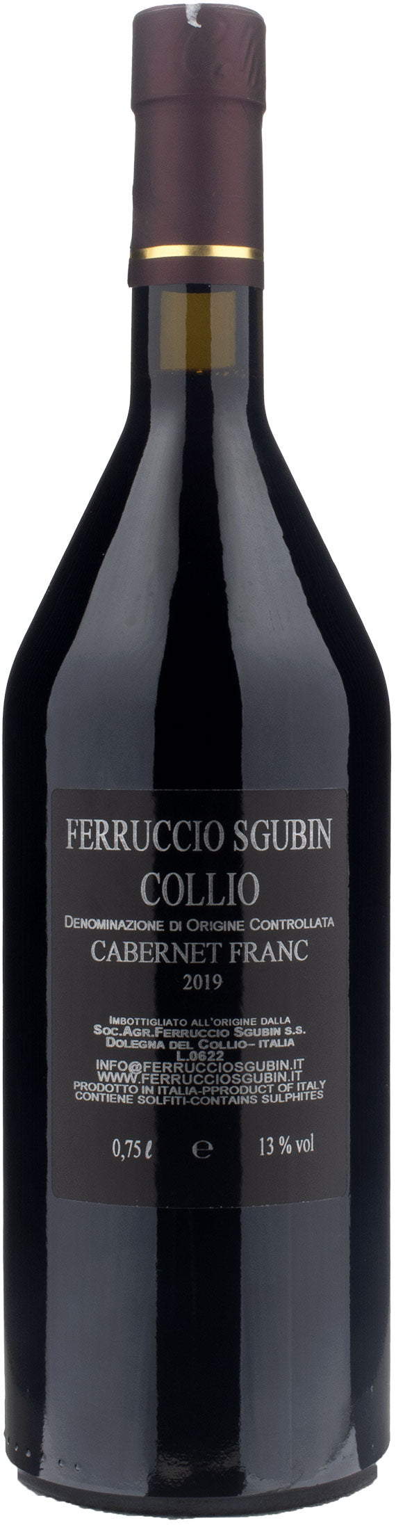 Ferruccio Sgubin Collio Cabernet Franc 2019