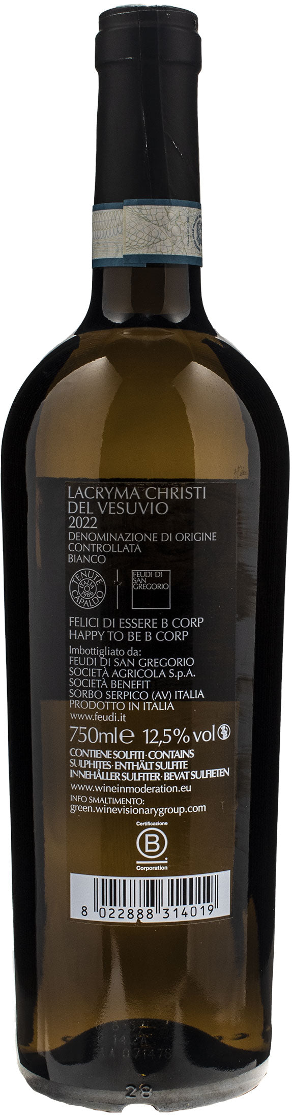 Feudi San Gregorio Lacryma Christi Bianco 2022