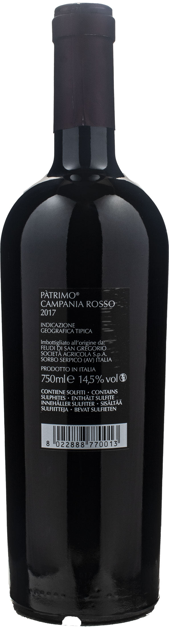 Feudi San Gregorio Patrimo 2017