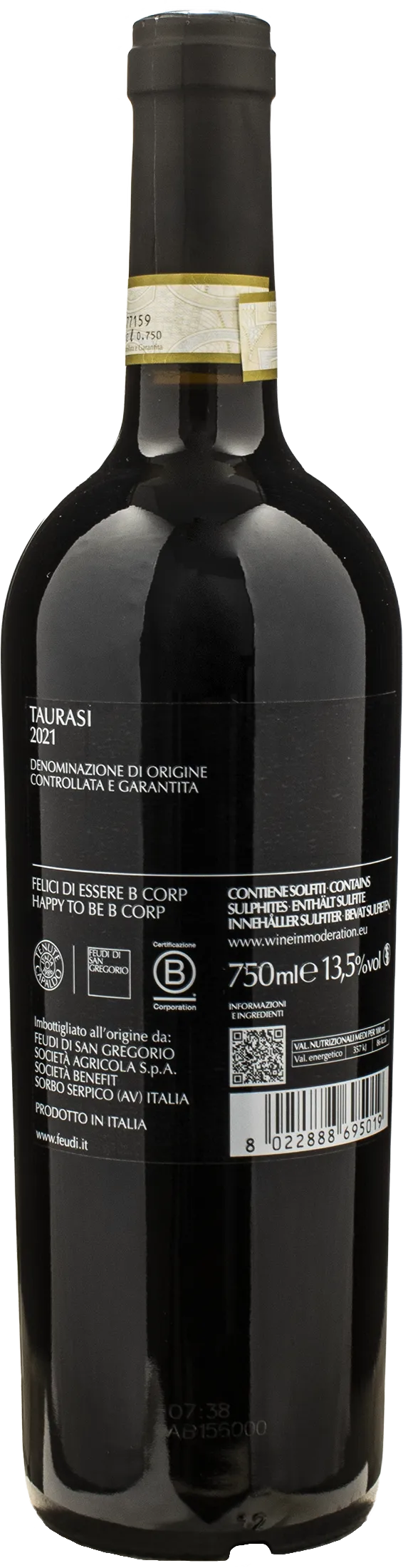 Feudi San Gregorio Taurasi 2021