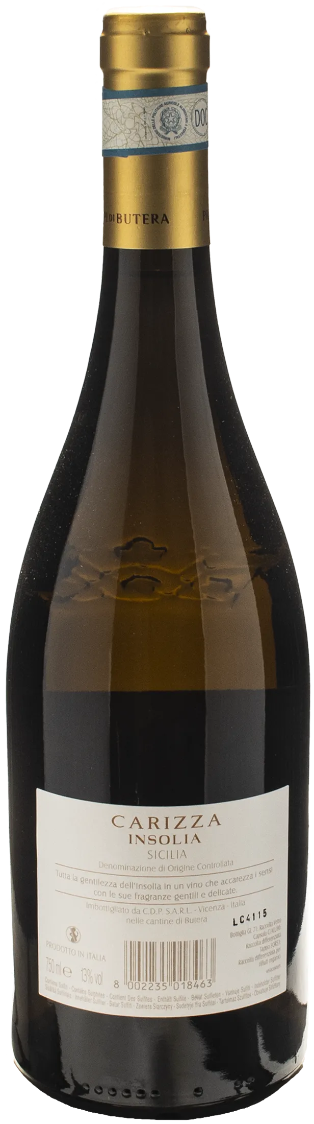 Feudo Principi di Butera Carizza Insolia 2023