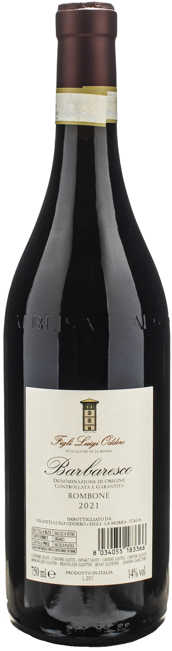 Figli Luigi Oddero Barbaresco Rombone 2021