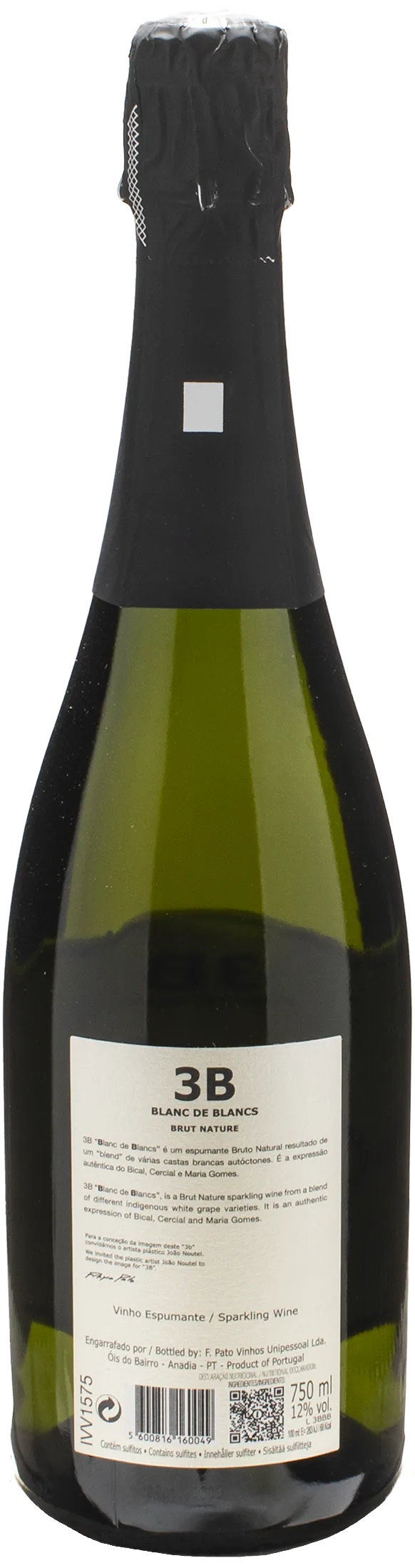 Filipa Pato 3B Blanc de Blancs Brut Nature