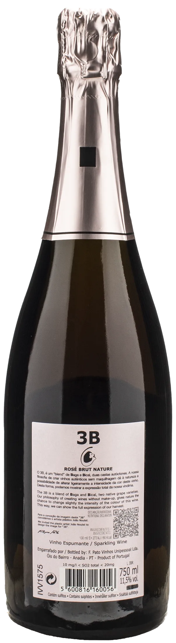 Filipa Pato 3B Rosè Brut Nature