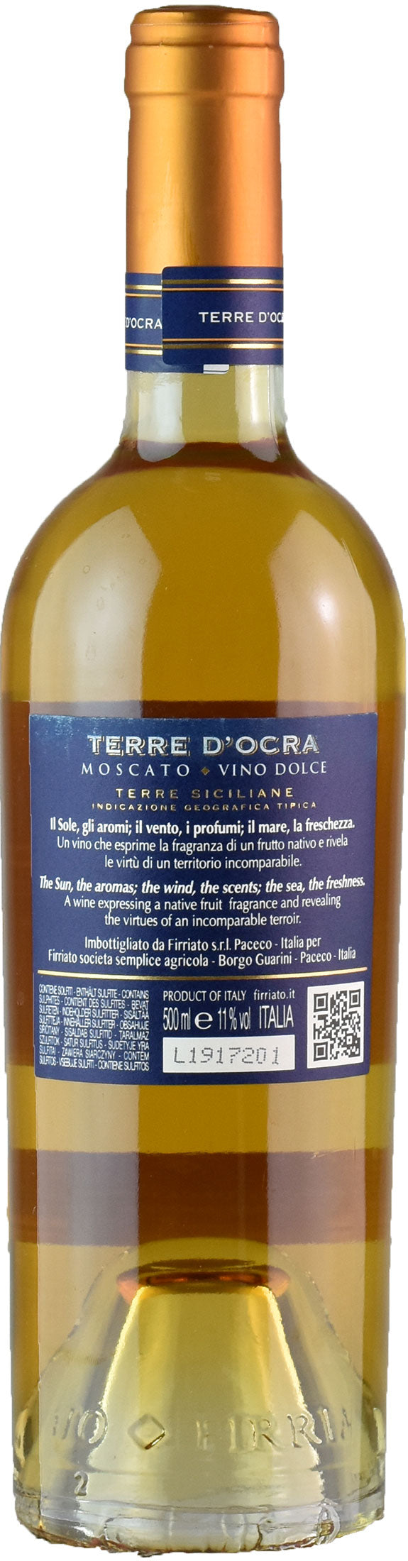 Firriato Moscato Terre d'Ocra 0.5L