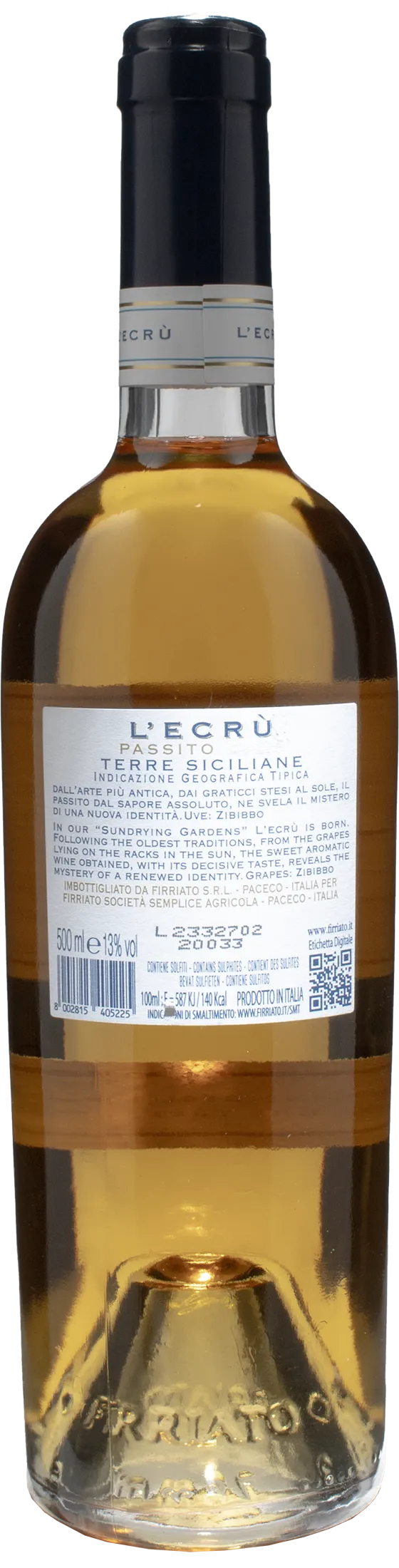 Firriato Passito l'Ecru' 0.5L 2022