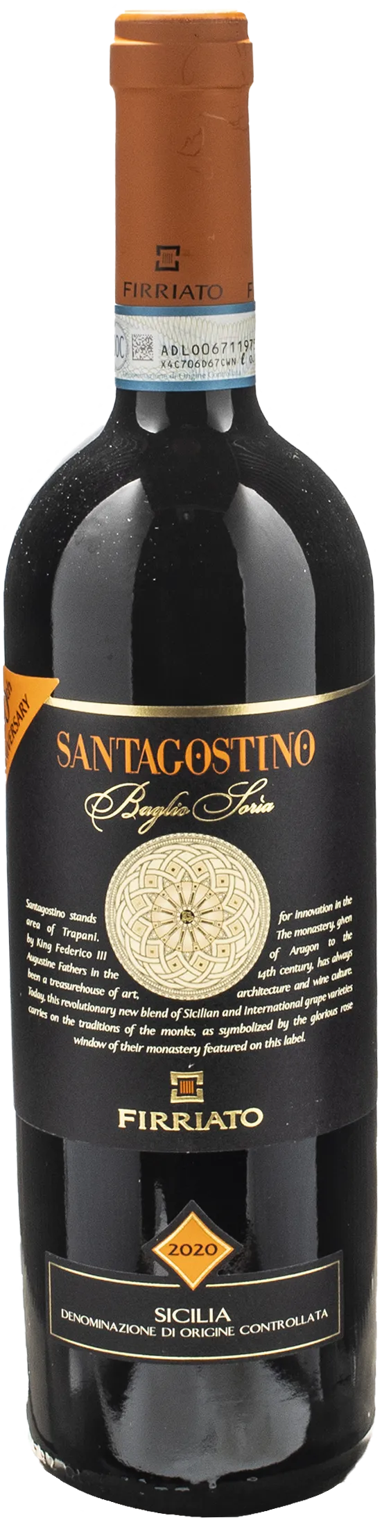 Firriato Santagostino Baglio Soria Rosso 2020