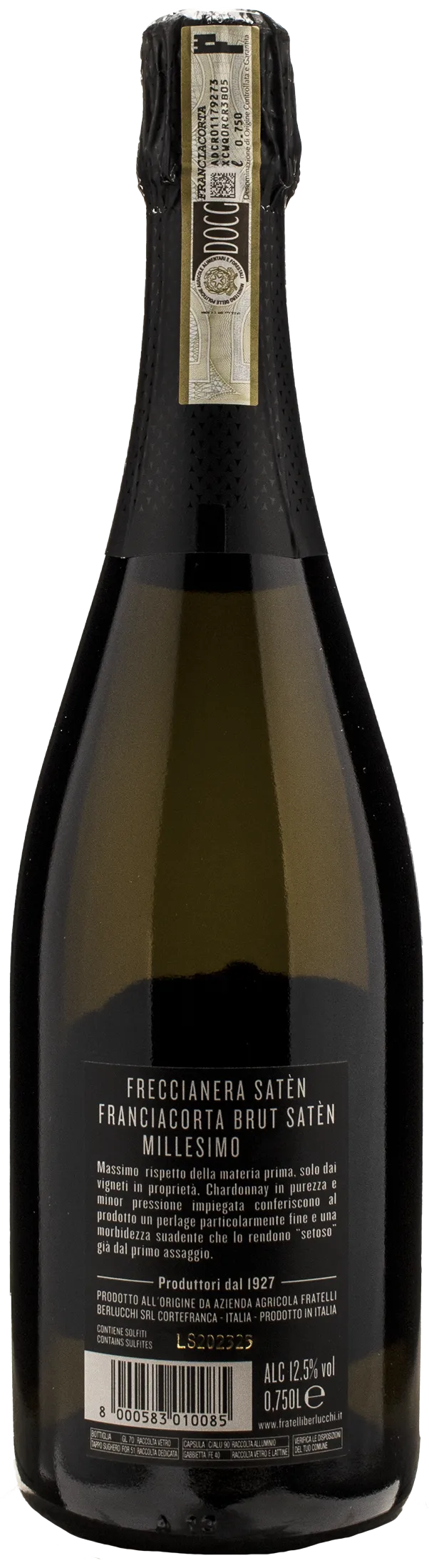 Flli Berlucchi Franciacorta Saten Freccianera Brut Millesimato 2019