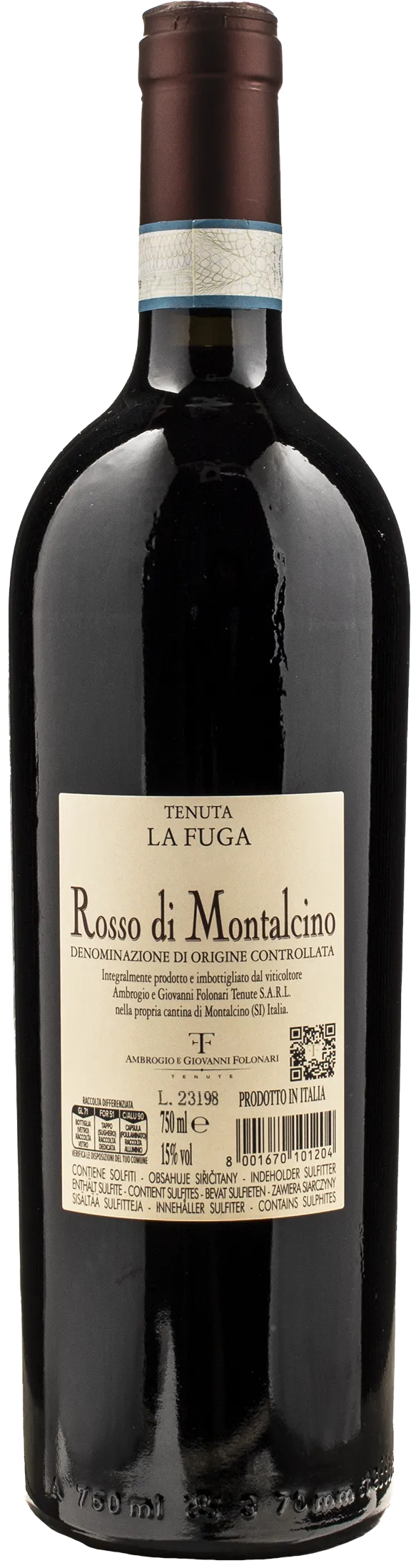 Folonari Rosso Montalcino La Fuga 2022