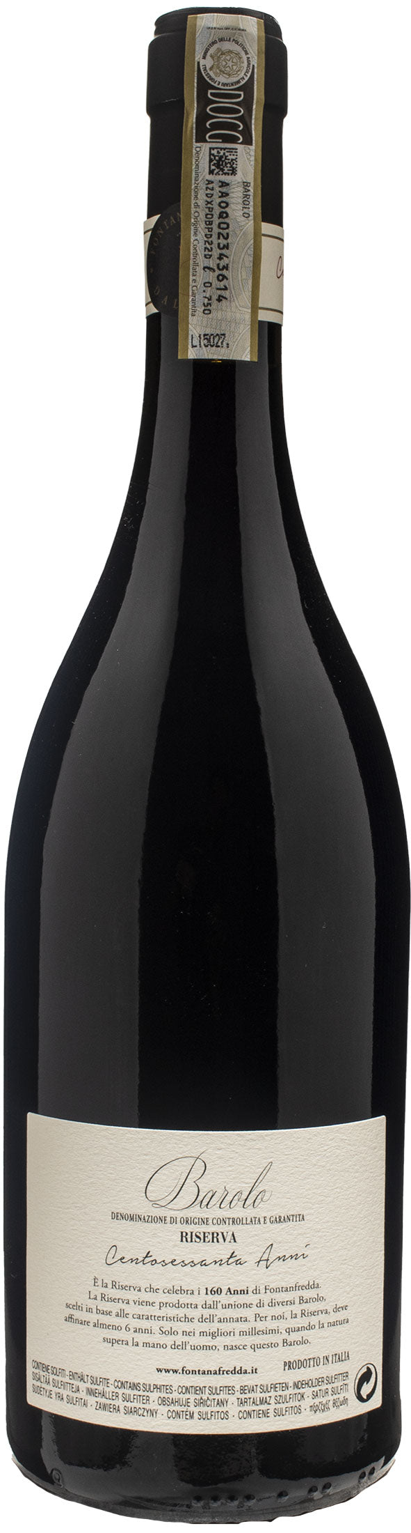 Fontanafredda Barolo Riserva 2010