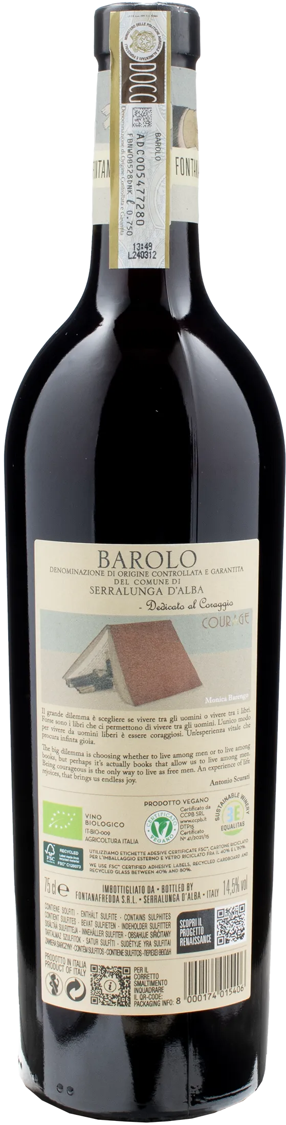 Fontanafredda Barolo Serralunga d'Alba 2020