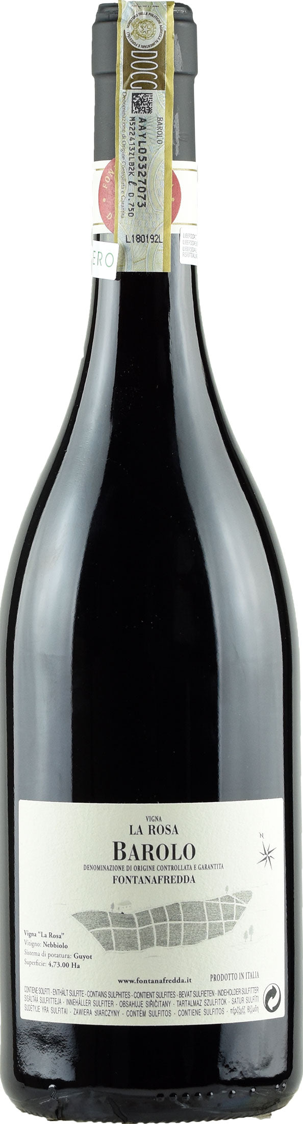 Fontanafredda Barolo Vigna La Rosa 2014