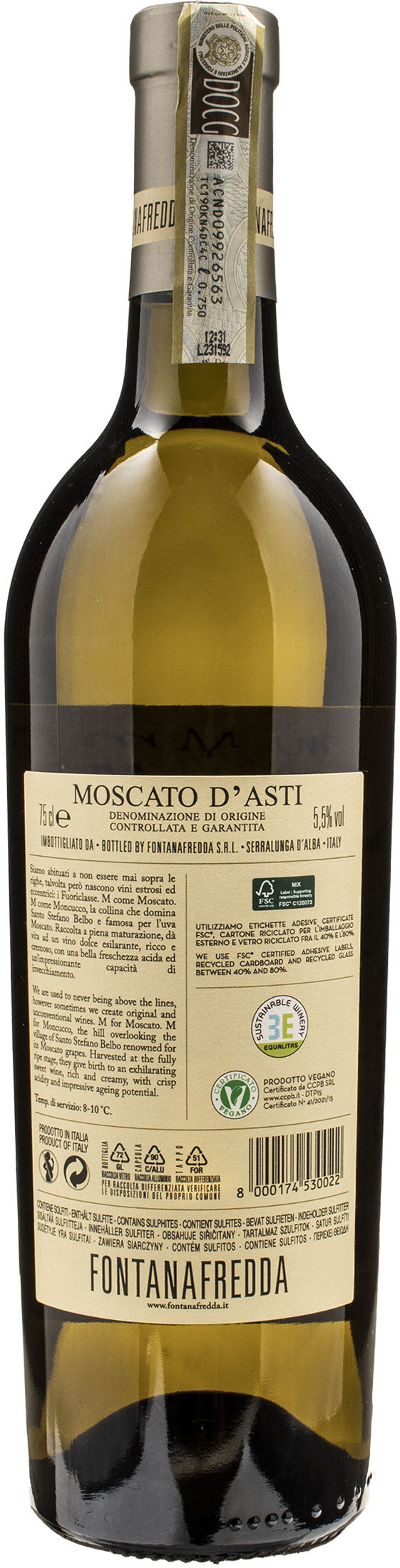Fontanafredda Moscato d'Asti Moncucco 2022