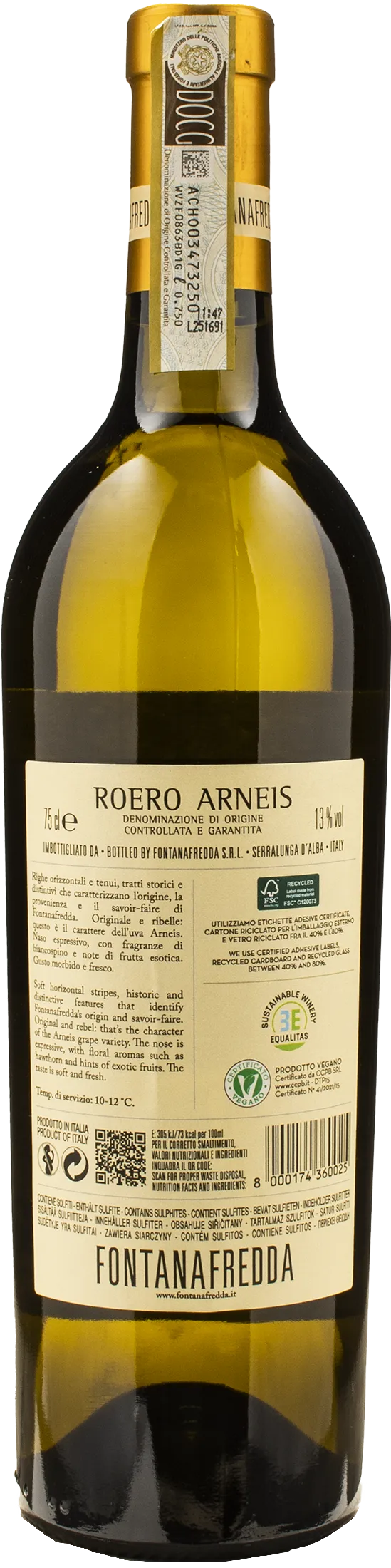 Fontanafredda Roero Arneis Pradalupo 2024