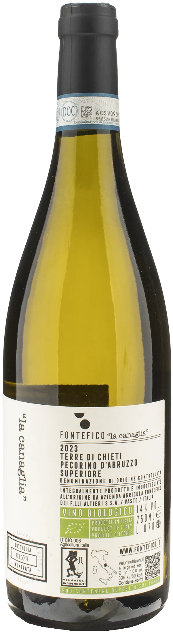 Fontefico Pecorino Superiore La Canaglia 2023